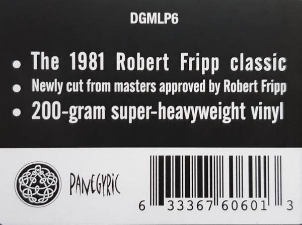 Robert Fripp – Let The Power Fall